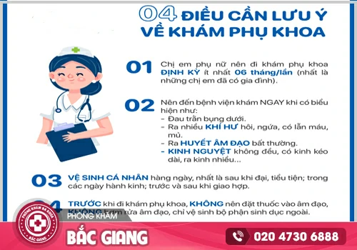 Chữa bệnh phụ khoa cần thực hiện tại cơ sở y tế uy tín với phác đồ của bác sĩ