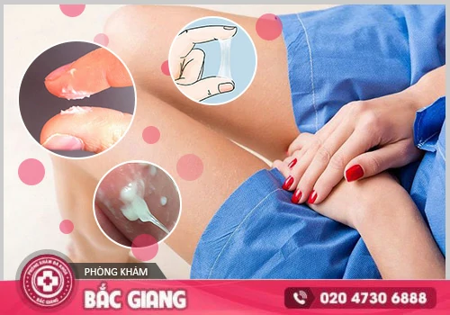 huyết trắng đục sệt