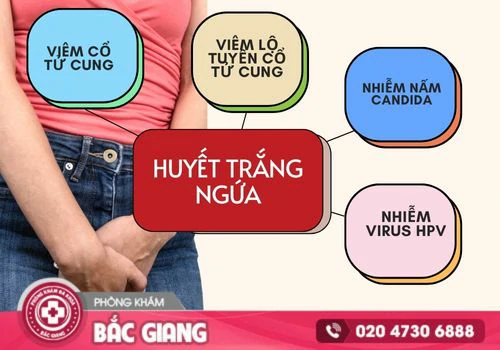 Những nguyên nhân dẫn đến tình trạng huyết trắng ngứa. huyết trắng ngứa