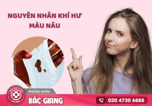 Khí hư màu nâu là dấu hiệu của nhiều bệnh lý phụ khoa. khí hư màu nâu