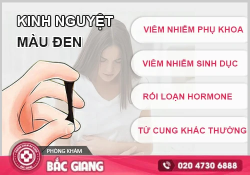 Những tác hại của kinh nguyệt màu đen mà bạn cần lưu ý?