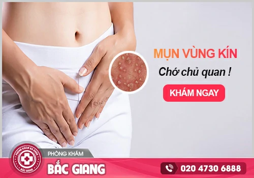 Nổi mụn ở vùng kín là bị gì? Nguyên nhân và cách khắc phục