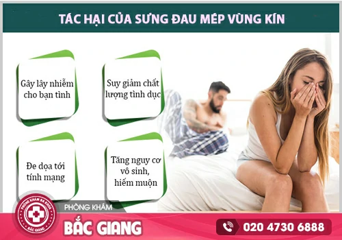 Sưng mép vùng kín - Dấu hiệu cảnh báo viêm nhiễm cơ quan sinh dục
