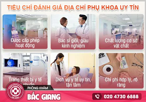 Tiêu chí lựa chọn đúng phòng khám phụ khoa an toàn, chất lượng