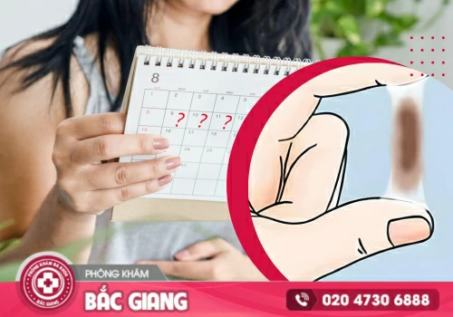 Thận trọng với hiện tượng trễ kinh ra dịch màu nâu